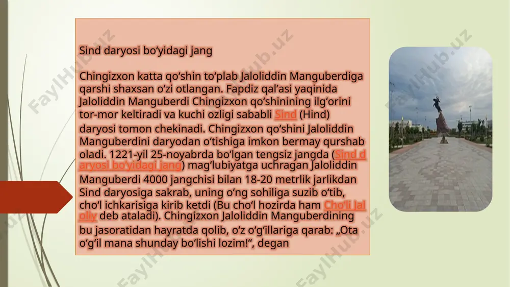 ati boʻyinturugʻi ostiga kiradi. jete davlati – 5 bora ogʻir yurishlardan soʻng jete yoki moʻgʻuliston temurbek davlati boʻyinturugʻi ostiga toʻla kirmasada ortiq xavf tugʻdirmaydigan davlatga aylanadi. dehli sultonligi – dehlidagi qayta tiklanib boʻlmas yengilishdan keyin temurbek davlati boʻyinturugʻi ostiga kiradi. usmonli sultonligi – anqara urushidagi qaqshatqich yengilishdan keyin usmonli davlati temurbek davlati boʻyinturugʻi ostiga kiradi. usmonli davlatida bir necha yillik fitrat chogʻi boshlanadi. gurji qirolligi – bir necha bora talanishi va bosib olinishi ortidan temurbek davlati boʻyinturugʻi ostiga kiradi. yillik belgilangan soliq toʻlashi belgilanadi. eron, afgʻoniston va kavkazdagi davlatlar – barchasi temurbek davlati ichiga kiradi. oʻzbek xonliklari — turonda yoki turkistonda (movarounnahr, xorazm, farg'ona, xuroson), hozirgi oʻzbekiston, tojikiston, turkmaniston, qirgʻiziston, janubiy qozogʻiston, janubiy va sharqiy turkiston hududlari chegarasida mavjud boʻlgan davlatlar. oʻzbek sulolalaridan boʻlgan hukmdorlar tomonidan boshqarilgan. xvi asrning boshlarida movarounnahr va xorazmni temuriylardan soʻng boshqargan shayboniylarning ikki tarmogʻi boʻlmish movarounnahr va xorazm shayboniylari tomonidan asos solingan. buxoro xonligi (1500—1920) …