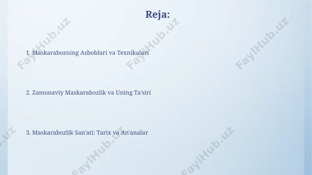 his-tuyg'ularni, jumladan, quvonch, qayg'u va hayratni ifodalash mumkin, bu esa tomoshabinlar bilan kuchli hissiy bog'lanishni ta'minlaydi. klovnning musiqiy hamrohligi klovn musiqasining 20-40 soniyali davomiyligi, ko'pincha slapstick harakatlarining ritmini va tezligini belgilaydi, shuningdek, kulgili effektlarni kuchaytiradi. klassik sirk musiqasi, masalan, polkalar va marshlar, klovnlarning raqs va akrobatik harakatlarini 2/4 yoki 4/4 taktda mukammal qo'llab-quvvatlaydi. klovn san'atini o'rganish usullari klovn san’atini o'rganishning bir yo'li – 3 oylik intensiv kurslarda mimika, jest va pantomimani chuqur o'rganish, shuningdek, 10 dan ortiq turdagi klovn obrazlarini yaratish bo'yicha amaliy mashg'ulotlarni o'z ichiga oladi. muvaffaqiyatli klovn bo'lish uchun kamida 2 yil davomida muntazam ravishda sahnada chiqishlar qilish, 50 dan ortiq turli xil tomoshalarda ishtirok etish va o'z uslubingizni shakllantirish kerak. turli xil klovn turlari zamonaviy klovn san'atida, taxminan 10 ga yaqin yangi klovn uslublari paydo bo'ldi, ular klassik uslublardan farq qilib, zamonaviy texnologiyalar va yangi musiqiy uslublarni qo'llaydi. bolalar uchun mo'ljallangan klovn shoularida, odatda, 2-3 ta klovn …