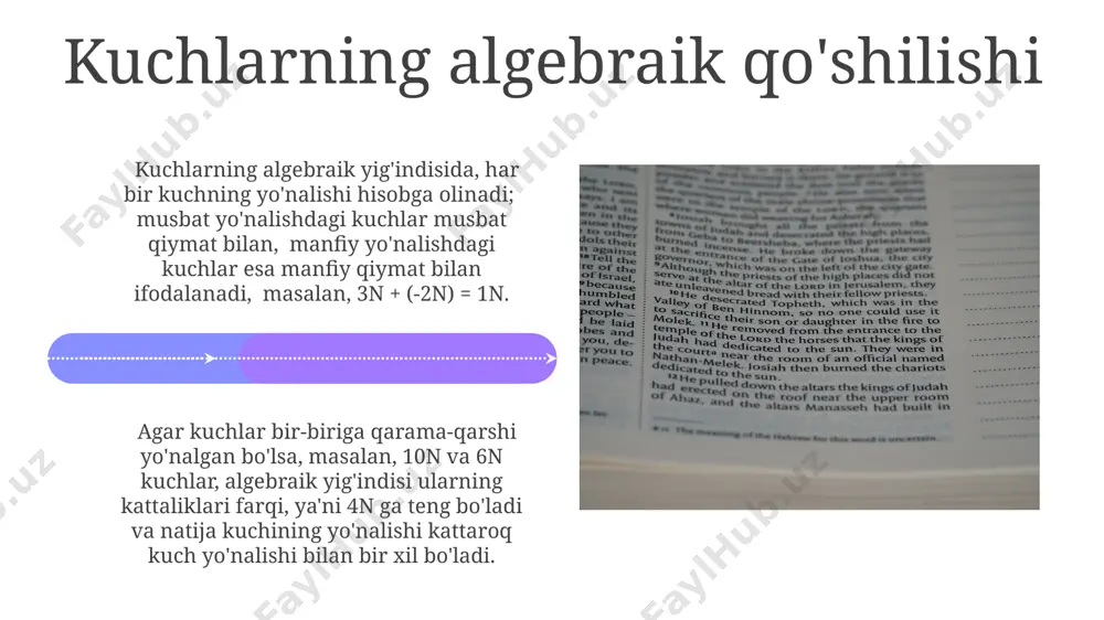 tekislikda joylashgan kuchlar tizimi - Page 4