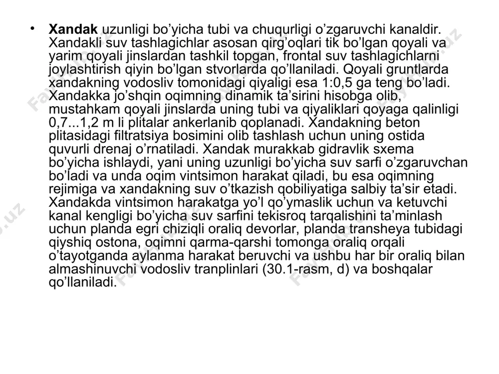 xandaksimon (transheyali) suv tashlagichlar - Page 5