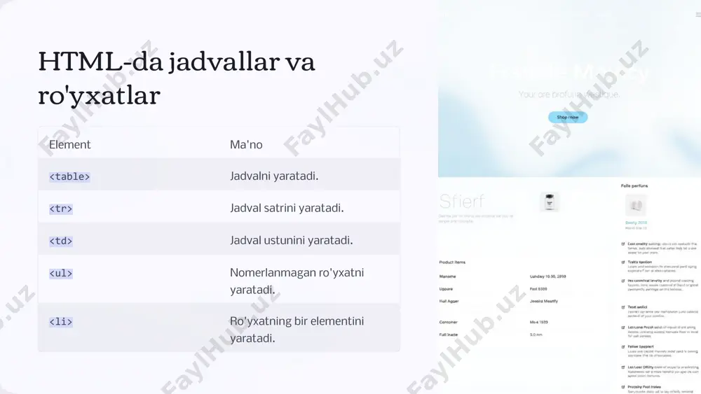 html nima va nega muhim? - Page 5