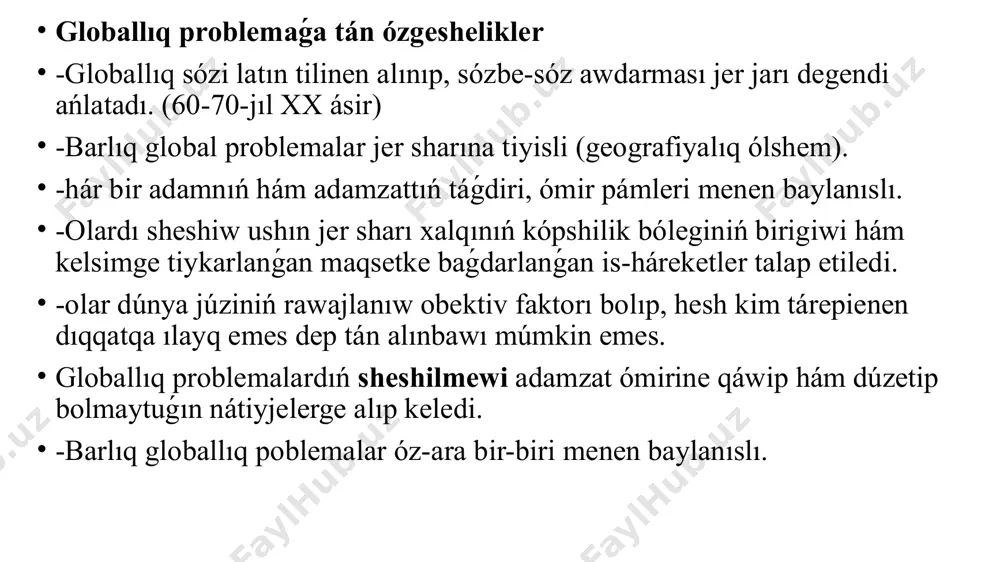 global hám turaqlı rawajlanıw filosofiyası - Page 5