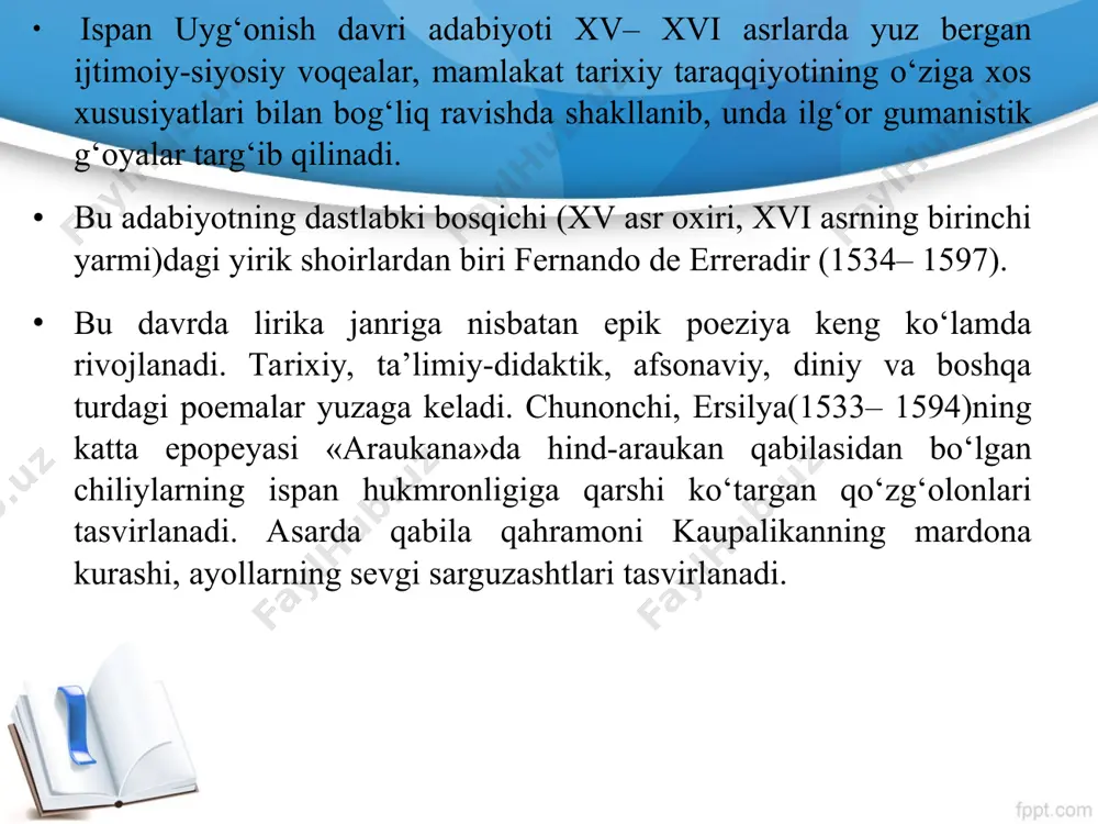 rida ishlaydi, 1570-yilning ikkinchi yarmida italiyada joylashgan ispan qo‘shiniga xizmatga kiradi, chunki muhtojlik uni o‘z vatanini tashlab ketishga majbur etadi. 1571-yilning 7-oktyabrida lepanto ko‘rfazi yaqinida turklar bilan bo‘lgan shiddatli dengiz jangida qatnashgan servantes uch yeridan o‘q yeydi. 1572-yilning aprel oyigacha messina gospitalida davolanadi. 1574-yilning oxirigacha soldat sifatida yana bir qancha janglarda qatnashadi. 1575-yilda u harbiy xizmatdan bo‘shab, ukasi rodrigo bilan o‘z vataniga jo‘naydi. servantes biror harbiy mansabga erishish niyatida ispaniyaga qo‘shib olingan portugaliyaga boradi (1581). u yerda ham huzur-halovat ko‘rmagan servantes madridga qaytadi. 1584-yilning dekabrida mayda dvoryan oilasidan chiqqan katalina ismli qizga uylanadi. otasi o‘lgach (1585), ro‘zg‘or tebratish maqsadida turli moliya-xo‘jalik ishlari bilan shug‘ullanishga majbur bo‘ladi. natijada adabiy ishini uzoq vaqtgacha davom ettira olmaydi. servantesning «don kixot» romani ustida ishlay boshlashi hayotining shu og‘ir va mashaqqatli davriga to‘g‘ri keladi. 1604-yilda qirollikning yangi poytaxti deb atalgan valya-dolidga kelganidan keyin uning adabiy faoliyati ravnaq topadi va shu yerda «don kixot» romanining birinchi …