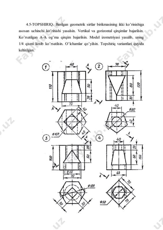 og'nia keşim va qirqim bajarishning haqiqiy kattaligini aniqlash - Page 5