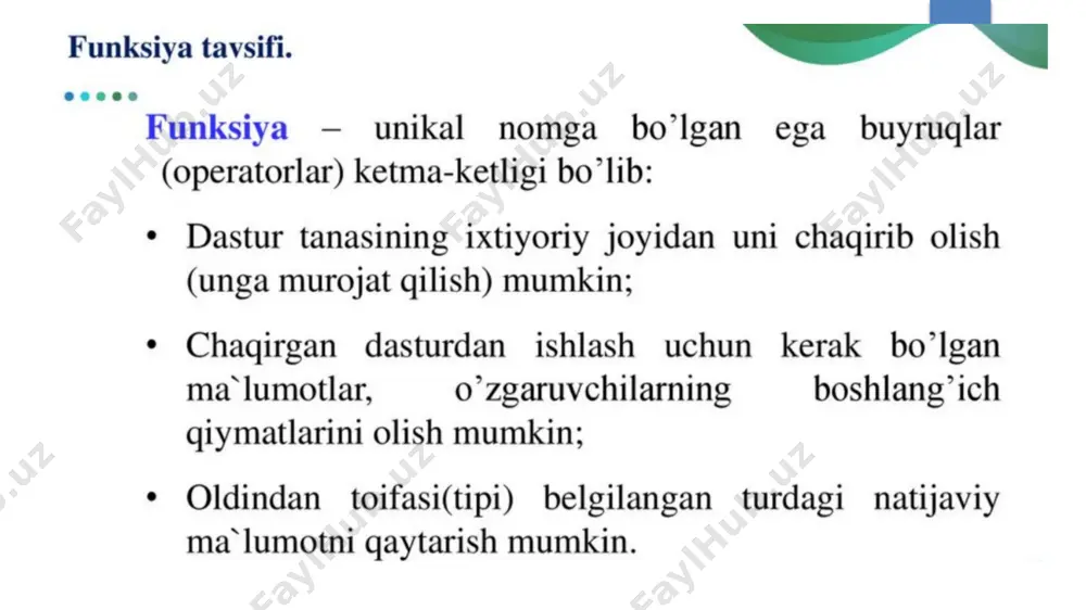 rekursiv funksiyalar - Page 4