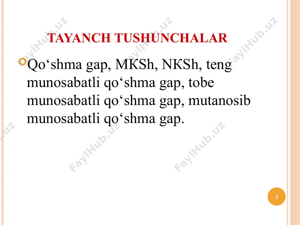 . yovlariga osmon tutundir, shuning uchun bag‘ri butundir. (h.ol.) 3. agar dunyoning narigi burchiga sizni opichlab borishga to‘g‘ri kelsaydi, men sevina-sevina bajarardim. (oyb.) 4. men shunday bir ish qildimki, o‘lgunimcha bundan faxrlanaman. * * * [wpm, wpm] tipik ko‘rinishli qo‘shma gap * * * * * * [wpmwpm] tipik ko‘rinishli qo‘shma gaplar [wpmwpm] tipik ko‘rinishli qo‘shma gaplarning kesimlarini shakllantiruvchi vositalar kam miqdorni tashkil etadi: i. a) birinchi qismda [-sa], ikkinchi gap kesimida [-(a)rdi] shakli keladi: 1. oyi, havo ochilib ketsa, birga daryo bo‘yiga borar edik. (m.saf.) 2. yoz kelsa, bitta asbobni olib, boshqa yurtlarga ish qidirib ketardi. (p.turs.); b) birinchi gap kesimida [-sa ekan], ikkinchi gap kesimida [-sa] shakli keladi: 1.otam bo‘lsa ekan, men endi yursam.(f.yo‘ldosh.) 2. yoz bo‘lsa ekan, daryoda cho‘milsang. (s.nur.); * [wpmwpm] tipik ko‘rinishli qo‘shma gaplar v) birinchi gap kesimida [-sa+mi], ikkinchi gap kesimida [-ardi] shakli keladi: 1. bo‘z o‘tlarning ming-ming yillardan buyon chirib yotgan ildizlari bu …