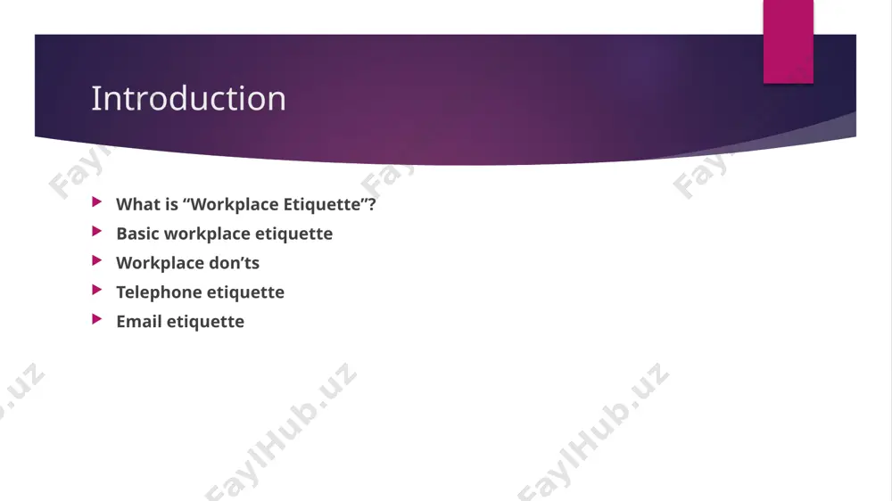 workplace etiquette and responsibility - Page 2