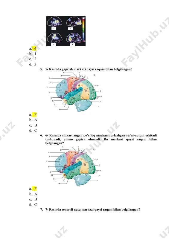 tomografiya test savollari - Page 2