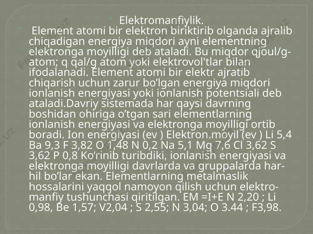"turli agregat holatida moddalarning kimyoviy bog’lanishi" - Page 4