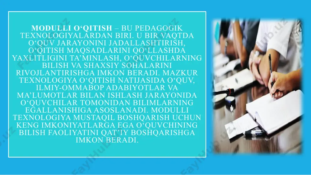 modulli o‘qitish texnologiyalari - Page 5
