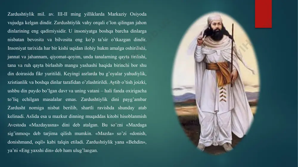 imlari, xususan samarqand hokimi rajab sulton, shahrisabz hokimi ibrohimbiy kenagas, karmana hokimi abdulkarim bahrinlar markaziy hokimiyatni o’z ta’siriga olish va uni ag’darib tashlash maqsadida bir necha yillar davomida harbiy harakatlarni avj oldirib, abulfayzxonga qarshi kurash olib bordilar. buxoro xonligidagi ichki siyosiy parokandalikdan foydalangan eron shohi nodirshoh buxoroga harbiy yurish uyushtirdi. uning buyrug’i bilan o’g’li rizoqulixon 12 ming qo’shin ko’magida qarshiga hujum boshladi. qarshi va samarqand qo’shinlarining birgalikdagi qattiq qarshiligidan so’ng 1736–1737 yillarda bo’lib o’tgan eronliklarning yurishi qaytarildi. ikkinchi yurishga o’zi boshchilik qilgan nodirshoh 1740 yilda qarshi hokimi muhammad hakimbiy mang’it bilan ittifoq tuzishga erishadi. foydalanilgan adabiyotlar istoriya uzbekistana v istochnikax. izvestiya putishestvinnikov geografov i uchenix xvi perv. pol. sostavitel b.v.lunin. – t.: fan, 1988. 2. saidkulov t.s. ocherki istoriografii istorii narodov sredney azii. chast i.-t.: o’qituvchi. 3. tarixiy manbashunoslik. / o’quv qo’llanma. tuzuvchilar a.a. madraimov, g.s. fuzailova.-t.: fan. 2006. image6.png image7.png image8.png image9.png image10.png image11.png image12.png image13.png image2.png image3.png image4.png …