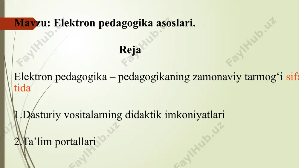 idan biri - aniqlik printsipi sifatida to‘liq amalga oshiriladi. axborot-kommunikatsiya texnologiyalari vositasida taqdim etiladigan ob'ektlar ko‘proq informativ, rang-barang, ob'ekt yoki hodisani bir necha tomondan ko‘rib chiqishga imkon beradi. bu materialni xabardor qilish jarayonini tezlashtiradi, murakkab kontseptsiyalarni idrok etish samaradorligini oshiradi, guruhning xususiyatlarini va bolalarning shaxsiyatlarini hisobga olgan holda materialni o‘zaro bog‘lash imkonini beradi. bolalarda axborot-kommunikatsiya texnologiyalarining o‘ziga xos xususiyatlari shaxsiy muloqotning tasavvurini tug‘diradi, yuqori pedagogik ta'sirni ta'minlaydigan taqdim etilgan materialga yo‘naltiriladi. bolaning bevosita kompyuter yordamida o‘qitadigan vositasidan ishlashi individual yondashuvni ta'minlaydi va har bir bolaning tezligi va o‘qitish usuliga mos keladigan vazifalarni tanlashini ta'minlaydi. bu aktdan foydalanib, o‘quv jarayonining moslashuvchanligini ko‘rsatadi. biz ko‘rib chiqadigan vositalarning yana bir xususiyati shundaki, ularning barchasi bolalar uchun kuchli hissiy ta'sir ko‘rsatadi va hissiy munosabat ongdan ko‘ra kuchliroq bo‘lib, xotirlashning yuqori mahkamligini ta'minlaydi kompyuter texnologiyasining maktab o‘quvchilarining bilimga bo‘lgan ta'siri shubhasiz: kompyuter o‘yinlari ushbu jarayonga kiritilganda yangi axborot bilan tanishish ko‘ngilochar bo‘lishi mumkin; kompyuterdan foydalanish …