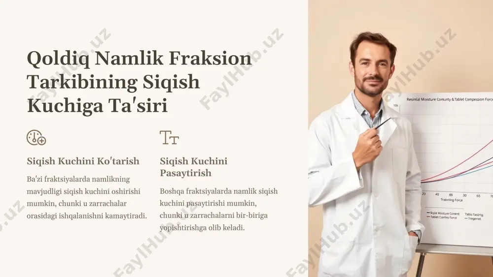 tabletka preslashda qoldiq namlikning ahamiyati - Page 5