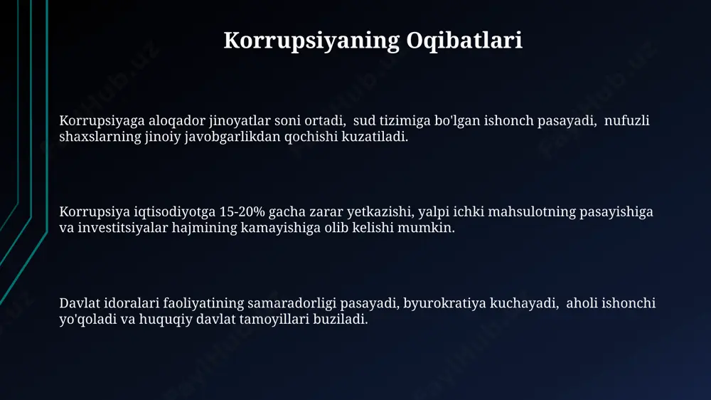 korrupsiyaning mohiyati va uning oqibatlari - Page 3
