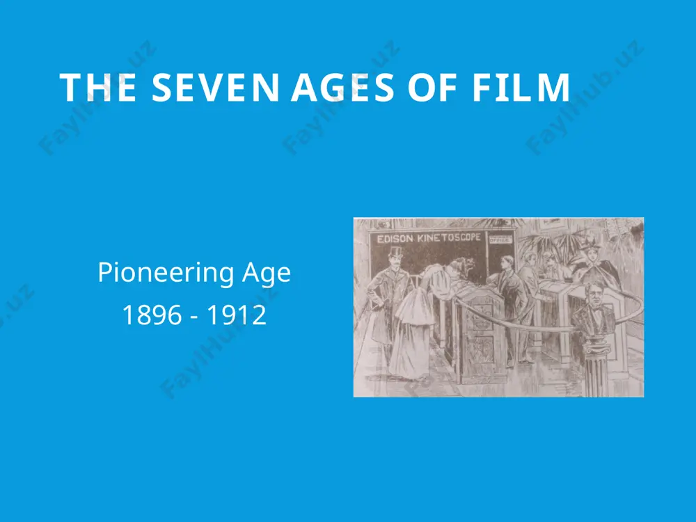 o indentifies four factors: current events & achievements. (political climate) the creativity of the film-makers who influenced the team of crafts-people involed in the films. the technical developments that could be exploited. the capacity of a sufficient audience to appreciate the results. * changing process of cinema the division between film and movie creates two views of quality and purpose. movies = this is a commercial differentiation = popular entertainment with a mass circulation of copies of the movie. the audience being largely passive. . the product of an industry dominated by the producer (money) in which there is no individual film-maker but a team under the producer’s control. (the studio system.) the director is hired to create the movie from the script. the final version is, however, the responsibility of the producer and editor. the director of a movie is known as: metteur en scene = an interpreter of …