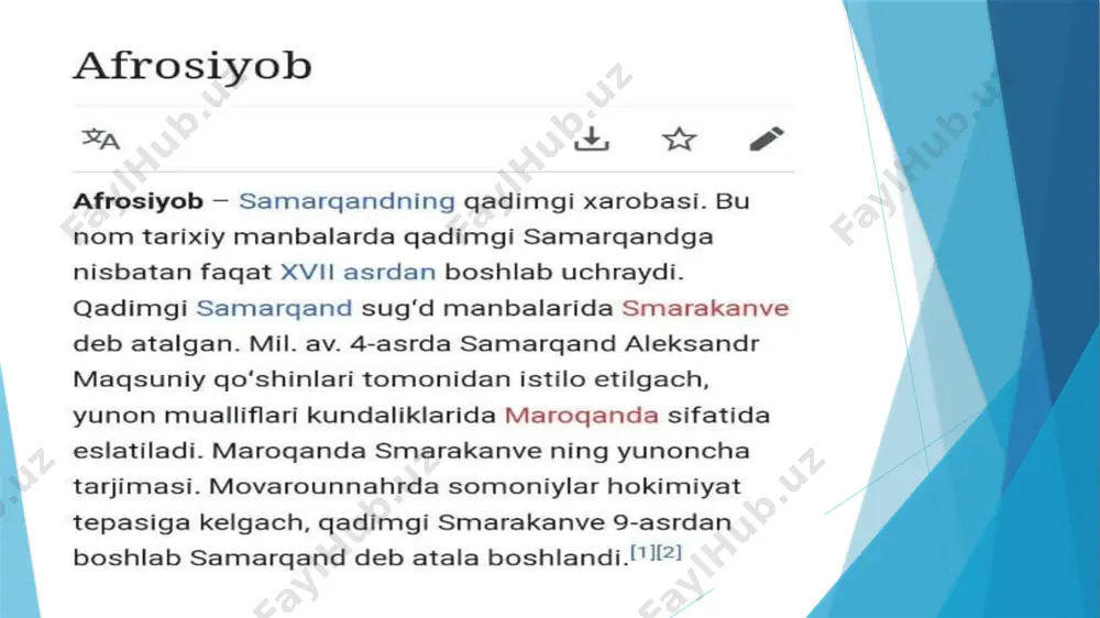 xi asrda afrosiyob - Page 2