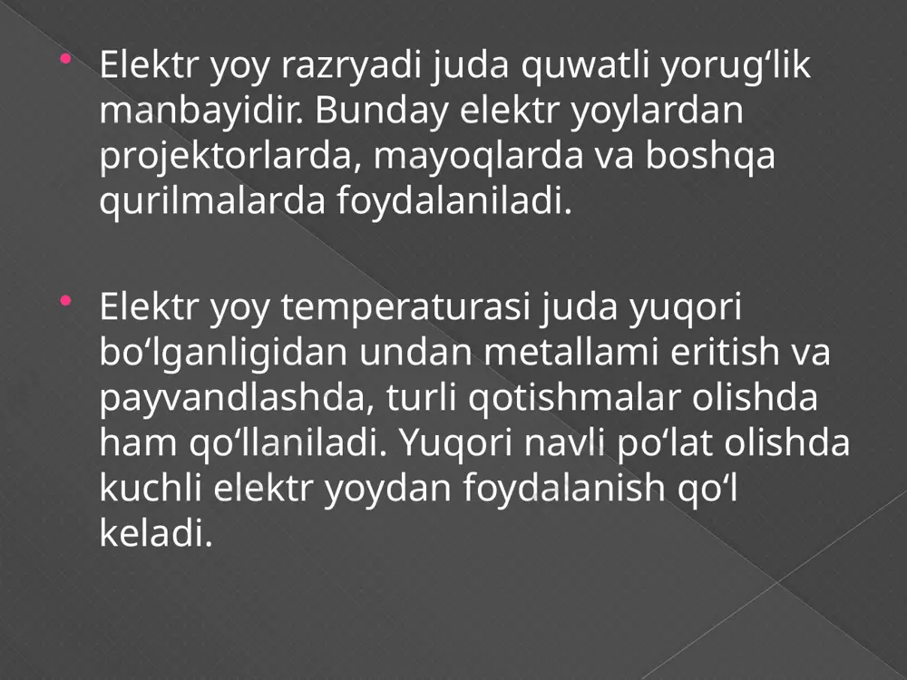 elektr razryadning turlari va ulardan foydalanish - Page 4