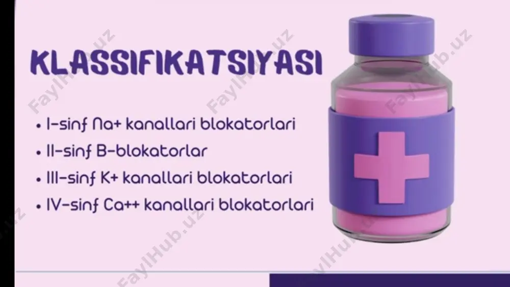 antiaritmik dorilar - Page 3