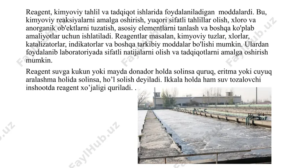 reagentlar bilan suv bilan aralashtirish - Page 3