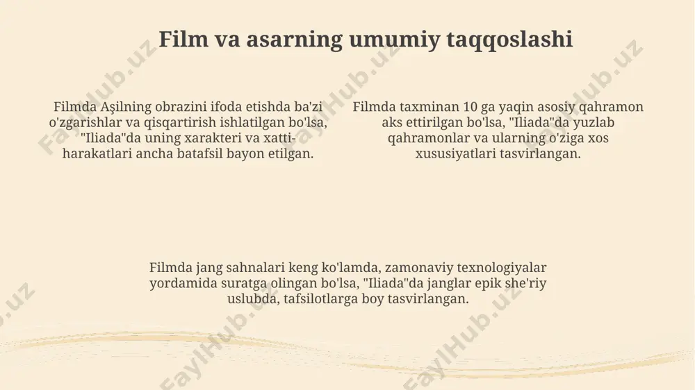 homer dostonlari va "troya" filmini qiyoslash - Page 4