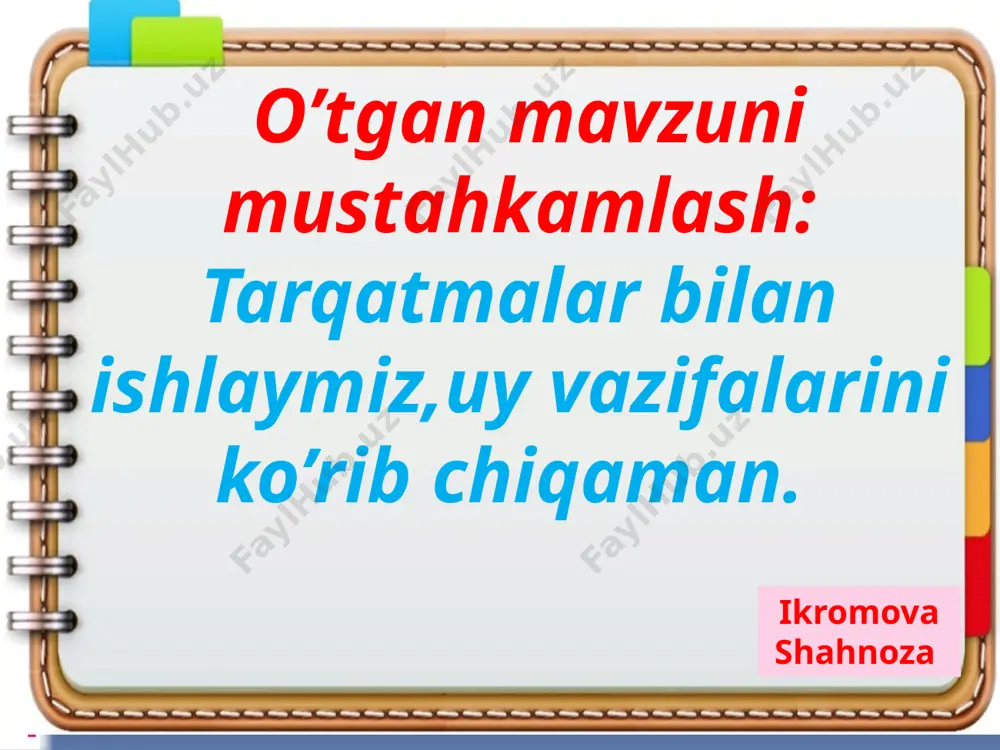 4-sinf matematika taqdimoti - Page 5