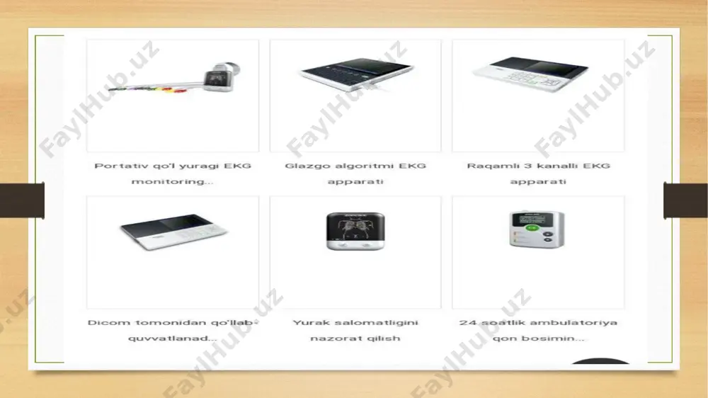 elektokardiografning tuzulishi ishlash prinsipi - Page 5