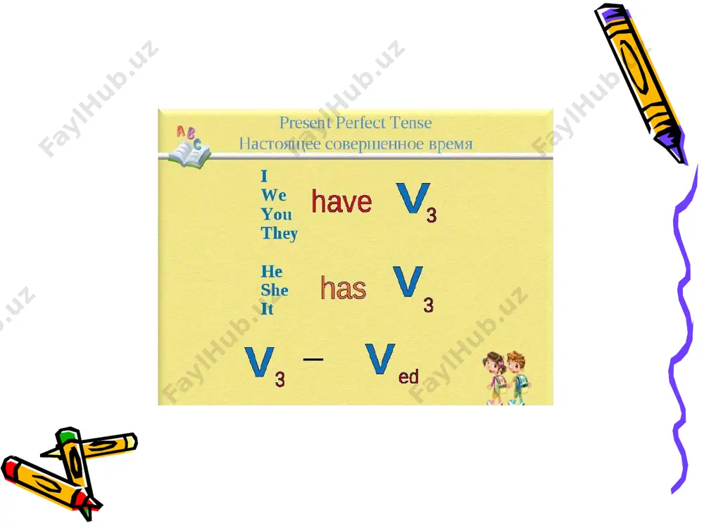 present perfect tense - Page 3