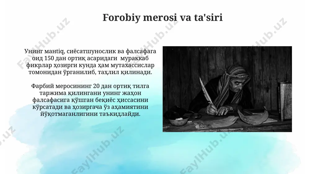 abu nasr forobiy va uning buyuk asarlari - Page 5