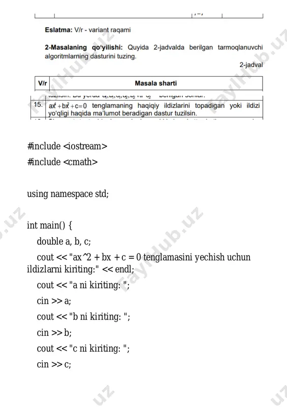 natijalar hisoblovchi dastur - Page 5