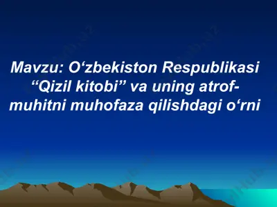 qizil kitob — PPT