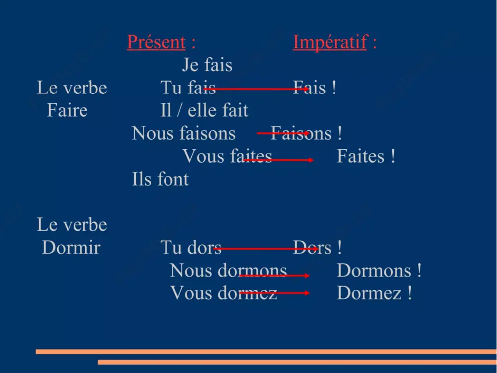 grammaire: mode impératif. la négation. - Page 4
