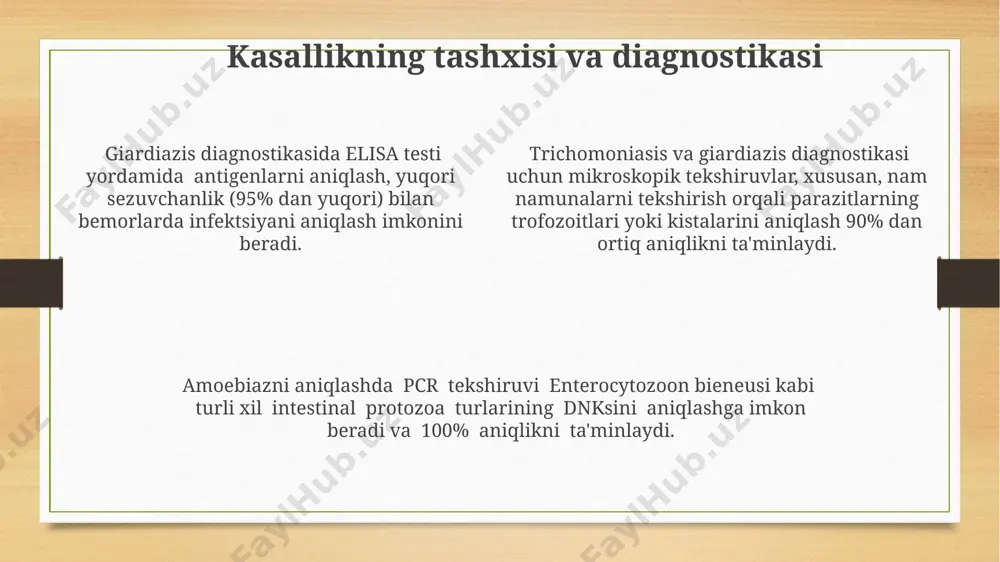 trichomoniasis va giardiyazni davolashda qo'llaniladigan preparatlar - Page 4