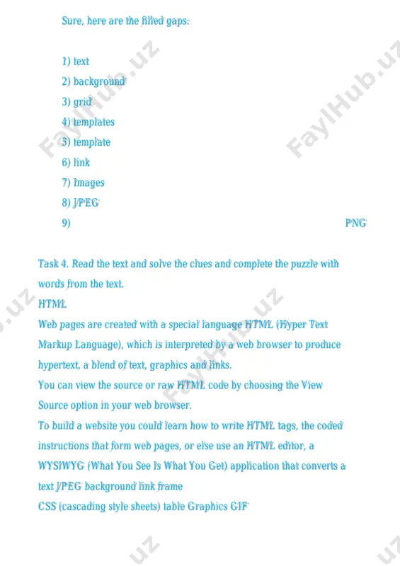 web sahifalarni yaratish - Page 4