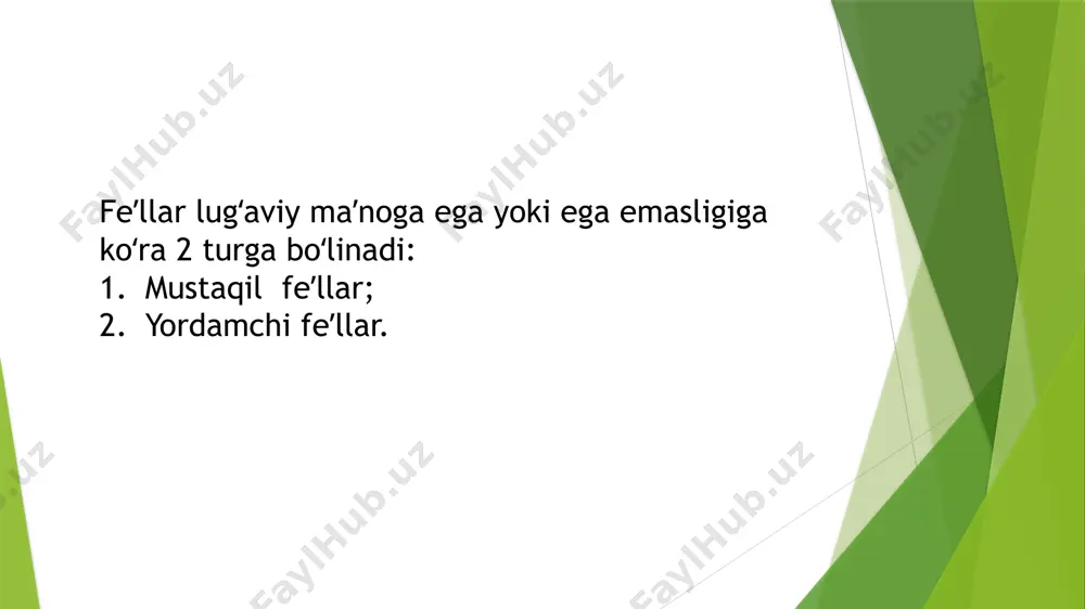 fe‘l so‘z turkumi - Page 3
