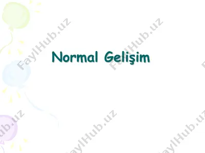 normal gelişim — PDF