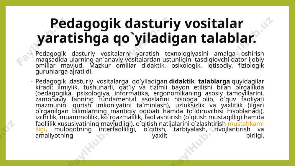 pedagogik dasturiy vositalar haqida tushuncha - Page 5