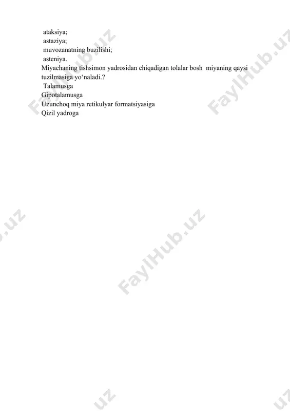 vestibulyar sistemning funktsiyalari - Page 5