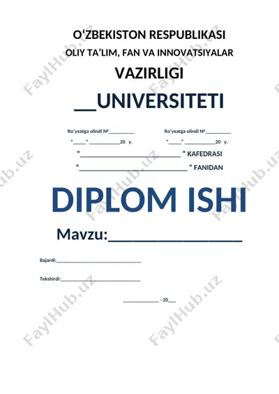 o‘zbekiston respublikasi tashqi siyosatining ustuvor yo‘nalishlari — DOCX