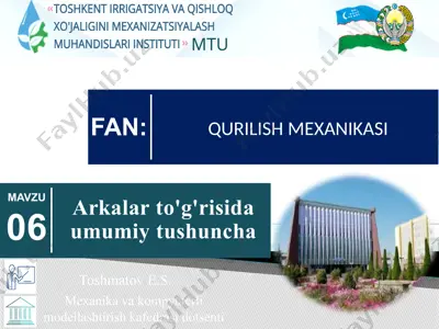 qurilish mexanikasi — PPTX