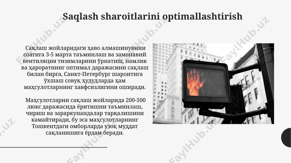 uzoq muddatli saqlanadigan mahsulotlar xavfsizligini oshirish usullari - Page 5