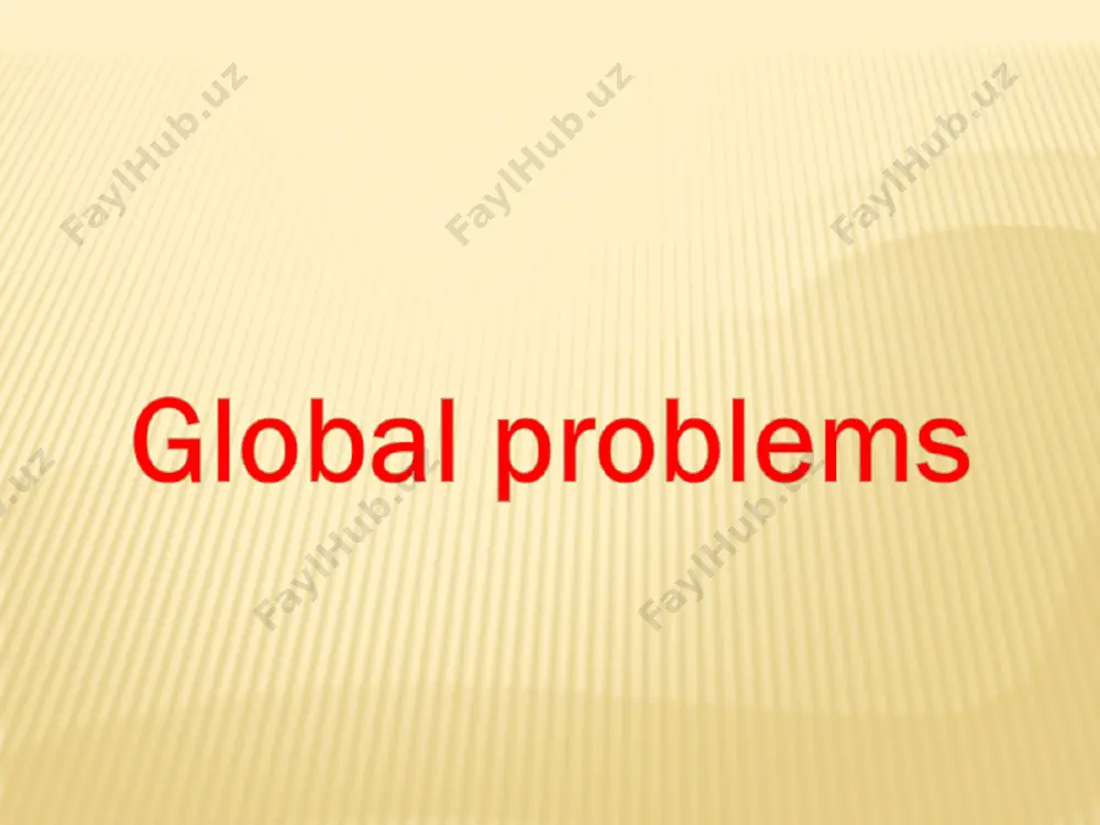 global ecological problems of the earth - Page 2
