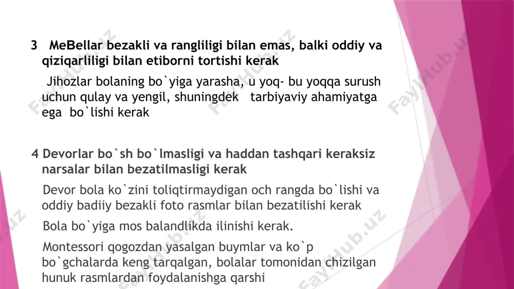 montessori bolalar bogchasini tashkil etish - Page 3