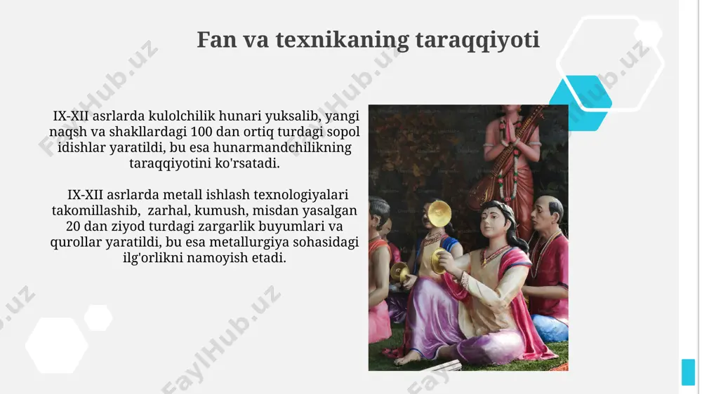ix-xii asrlar madaniy uyg'onishi haqida taqdimot - Page 4
