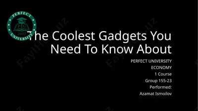 smart home devices — PPTX