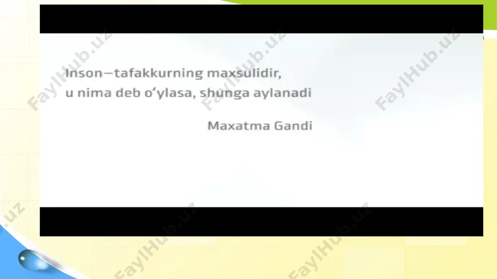 sovuq, quruq, nam, kuchli va kuchsiz paydo bo’lishini aniqladi . * t e m p e r a m e n t i.p.pavlov ajratishicha, nerv sistemasining kuchi hujayralardagi fiziologik moddalarning zahira miqdori bilan belgilanadi. nerv sistemasining kuchi qo’zg’alish jarayoniga ham, shuningdek, tormozlanish jarayoniga ham tegishlidir. nerv sistemasining kuchi, avvalo, kuchli qo’zg’ovchilarga bardosh bera olish qobiliyatida ko’rinadi. xx asrning 30–40 yillariga kelib temperament va uning nerv-fiziologik asoslari haqidagi ta’limot rus fiziologi i. p. pavlov tomonidan ishlab chiqildi (1849-1936) o’tkazgan tadqi­qotlari e’tiborga molikdir. i.p.pavlov oliy nerv faoliyati haqida ta’limot yaratdi va fanga «shartli refleks» degan iborani kiritdi. temperament tiplari, inson faoliyatida va asab tizimi xususiyatlarining namoyon bo’lishi. i.pavlov nerv tizimining uchta asosiy xususiyatini ajratgan: qo’zg’alish jarayoni va tormozlanish (to’xtalish) jarayonining kuchi; qo’zg’alish kuchi bilan tormozlanish kuchi o’rtasidagi muvozanatlik darajasi (nerv tizimining muvozanatlashgani); qo’zg’alishning tormozlanish bilan almashinishi tezligi (nerv jarayonlarining harakatchanligi). asab tizimining bu xossalari temperamentning fiziologik asosini tashkil qiladi. * i.pavlov asab …