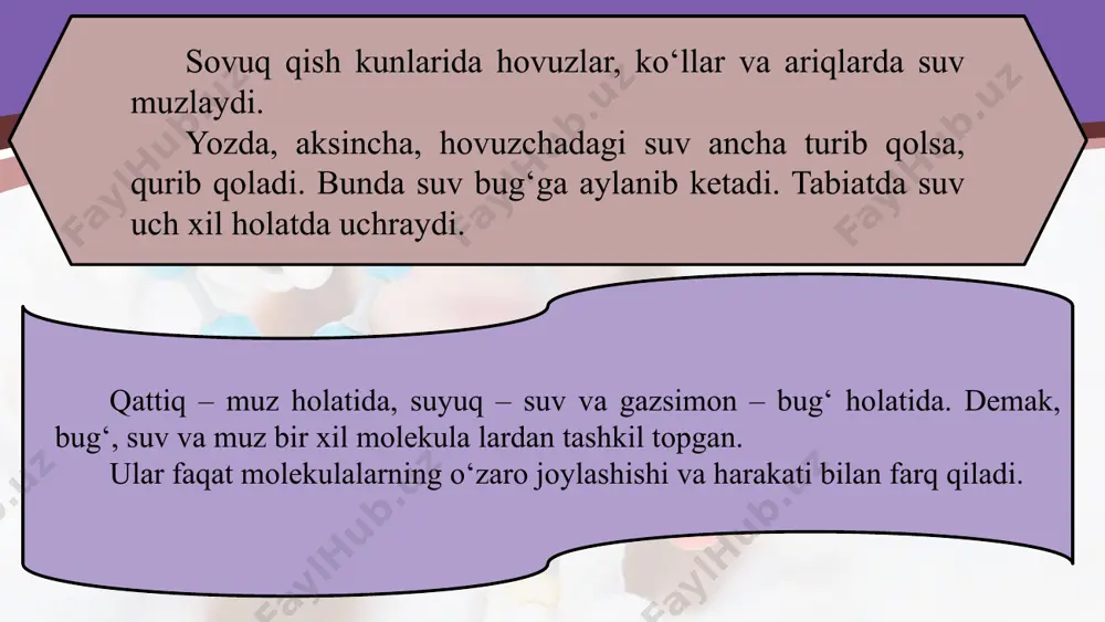 suyuqlik, gaz va molekulyar tuzilishi - Page 3
