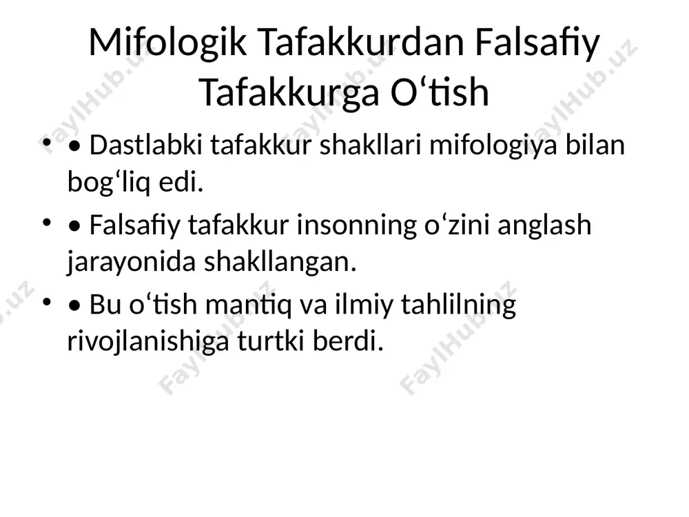 falsafiy tafakkur taraqqiyoti bosqichlari - Page 4