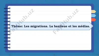 les migrations — PPTX