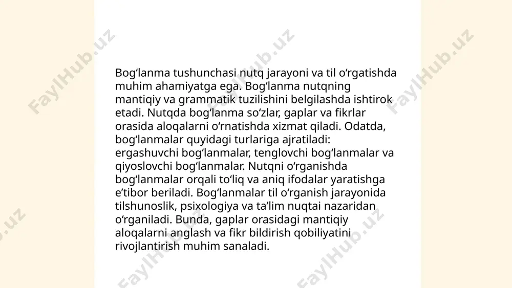 ontogenezda bogʻlangan nutqni shakllanishining asosiy bosqichlari - Page 5