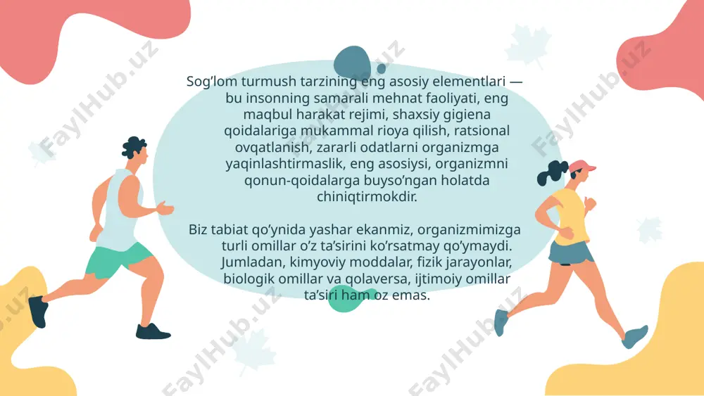 qilsa, issiqlik ajratish 10—12 daqiqada harorat 42°s ga ko’tarilishi mumkin edi. ammo bun­day bo’lmaydi, chunki issiqlik qancha ko’p ajralsa, orga­nizm tomonidan shuncha ko’p sarflanadi. issiqlik asosan teri orqali yo’qotiladi, ozrog’i o’pka orqali ham sarflanadi. fizika qonunlari asosida issiqlikni yo’qotish yo’li quyidagicha: a) tana yuzasidagi issiqlikning nurlanish yo’li bilan sarflanishi; b) tana issiqligi, atrofdagi sovuqroq havoni isitish va sovuqroq predmetga tana yuzasining tegishi (qontakt) yo’li bilan issiqlikning o’tishi, sarflanishi; v) issiqlik, tanadagi terning o’pka orqali bug’lanish yo’li bilan yo’qotilishi. issiqlikning nurlanish yo’li bilan yo’qotilishi — bu shunday holatni, ma’lum darajada isitilgan yuzadan issiqlikning nurli energiya sifatida nurlanish xususiyati, ya’ni infraqizil nurlar. organizmning tinch holatida issiqlikni o’tkazish va issiqlikning nurlanish bilan yo’qotilishi, taxminan 70— 80% ni tashqil qiladi. issiqlikning tana terisidan boshqa predmetga yoki havoga, suvga tegib turgan joyidan o’tishi — sarflanishi deb tushuniladi, buni qonvektsiya yo’li, deyiladi. qonvek­tsiya yo’li, shamol bo’lib turgan vaqtda, suv oqib turganda hamda chopish, so’zish vaqtida, tez …